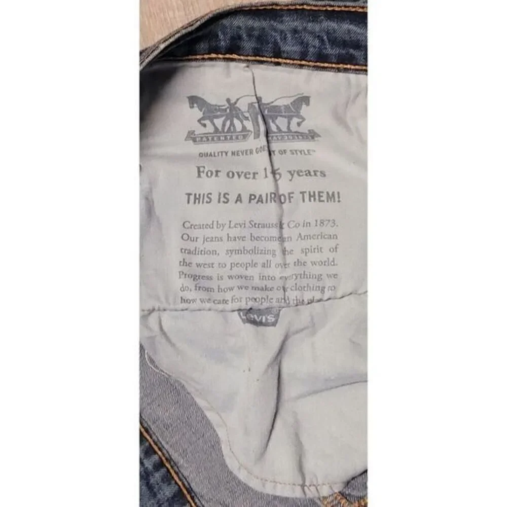 Levi's 541 Denim Blue Jeans Size W52 L30 See Photos‎